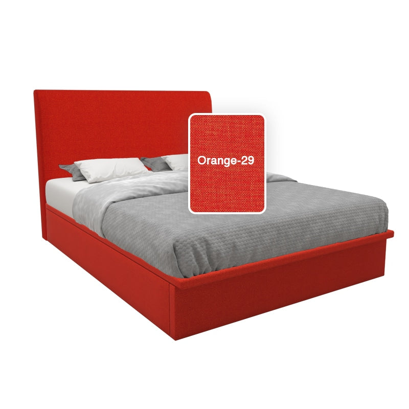 KHJ01-FABRICSTORAGEBEDFRAMEORANGEcopy
