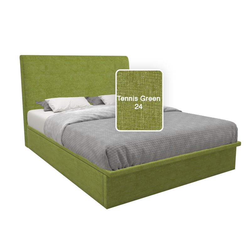 KHJ01-FABRICSTORAGEBEDFRAMETENNISGREENcopy