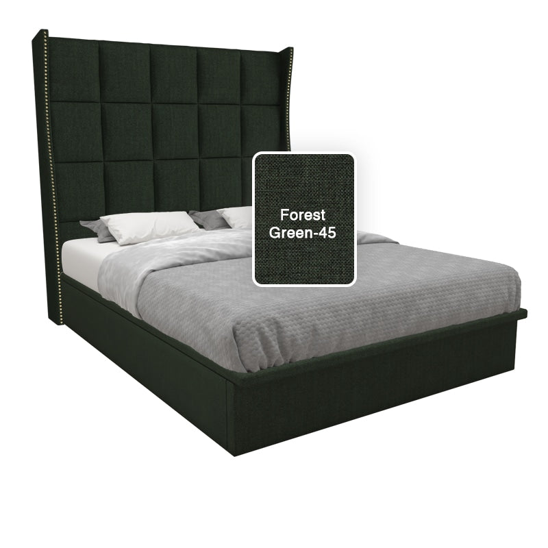 NH03-FABRICSTORAGEBEDFRAMEFORESTGREENcopy